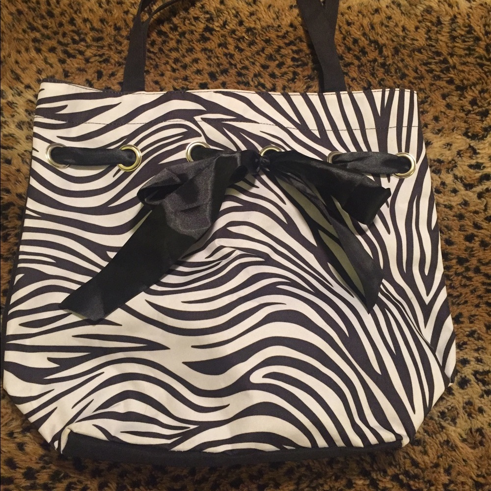 Zebra print Tote Bag